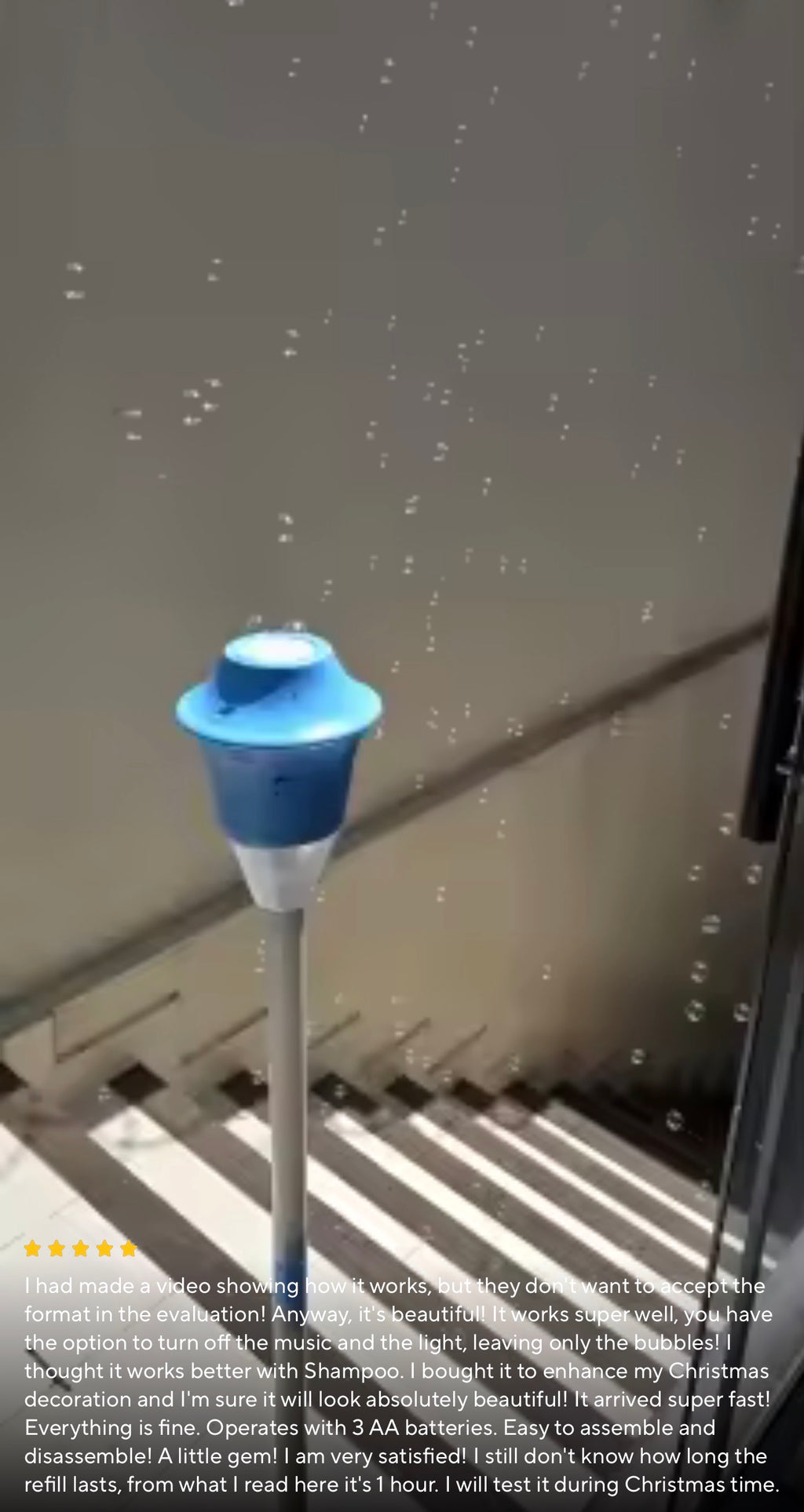 GlowBubble™ Outdoor Bubble Fountain – Kids Backyard Bubble Machine