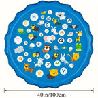 BathBuddi™ Kids Sprinkler Splash Pad – 100CM
