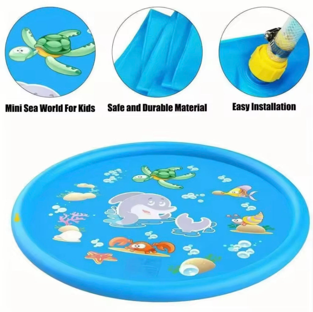 BathBuddi™ Kids Sprinkler Splash Pad – 100CM