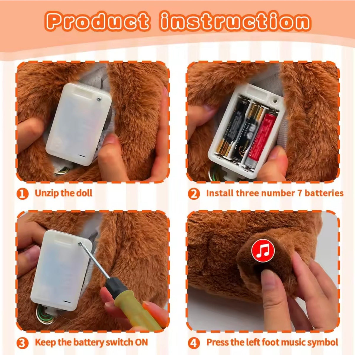 Breathing Capybara™ – Calming Plush Toy with Soft Light & Gentle Music