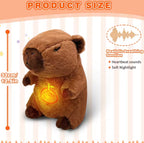 Breathing Capybara™ – Calming Plush Toy with Soft Light & Gentle Music